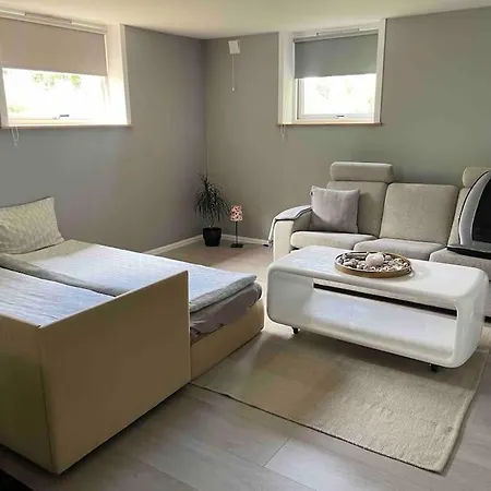 Cozy Ground Floor In Nature, By Driving 300 Metres Of Gravel Road On Top Of The Hill Apartment Lunde (Hordaland)
